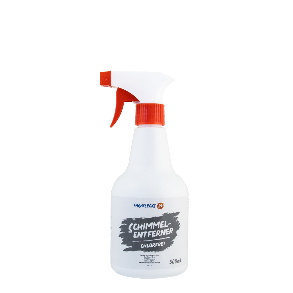 Farbklecks24 Schimmelentferner 500ml, chlorfrei , Schimmelex, Schimmelvernichter