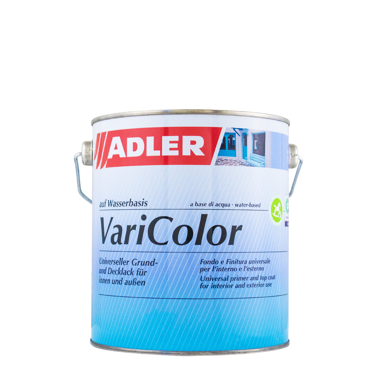 Adler Varicolor 2,5L Weiß, 2in1 Buntlack