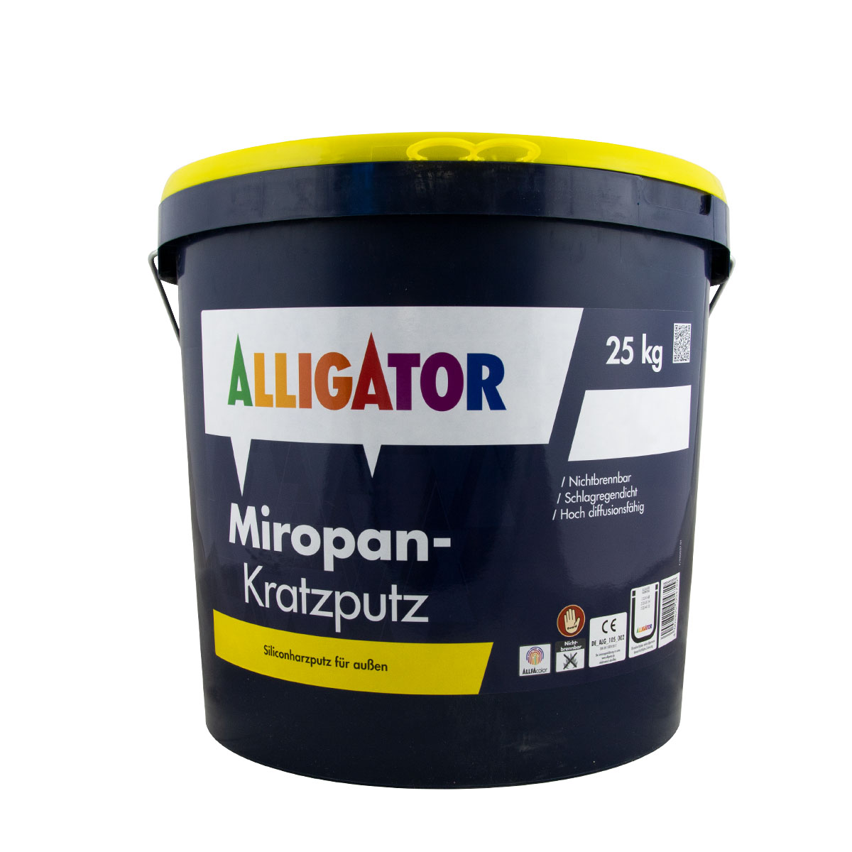 Alligator Miropan Kratzputz 2mm 25kg weiß, Außenputz, Siliconharzputz