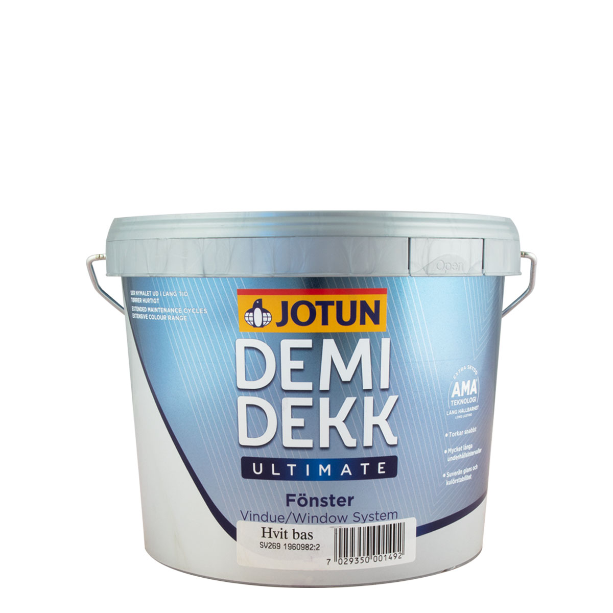 Jotun Demidekk Infinity Details 2,7L weiss, deckende Holzfarbe, Fensterfarbe