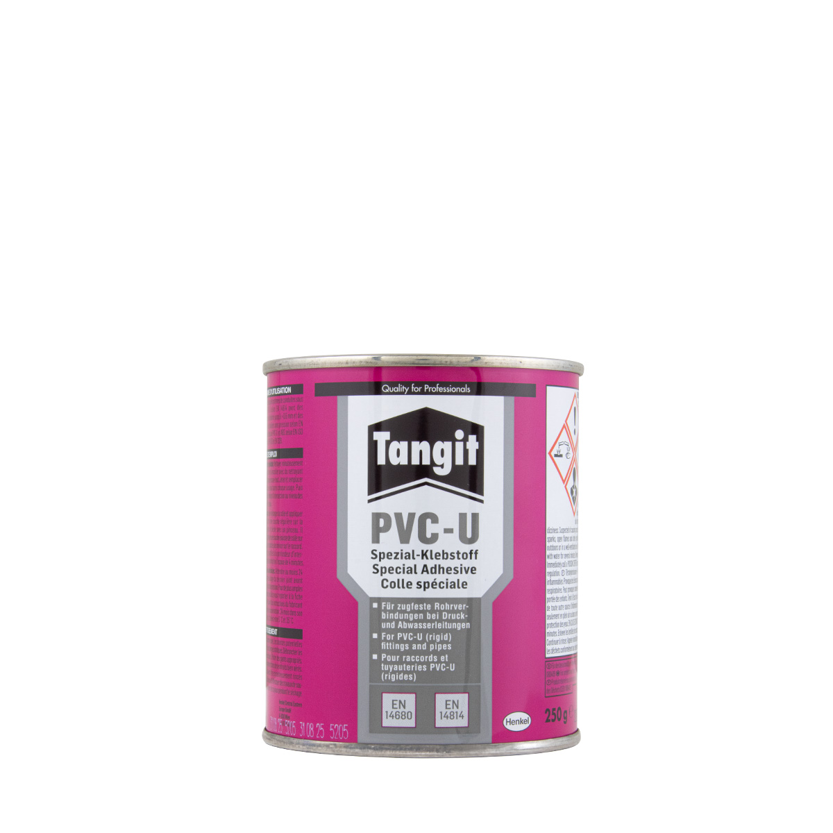 Tangit PVC-U 250g, Spezial-Klebstoff, PVC Rohre Kleber, Dachrinnen Kleber