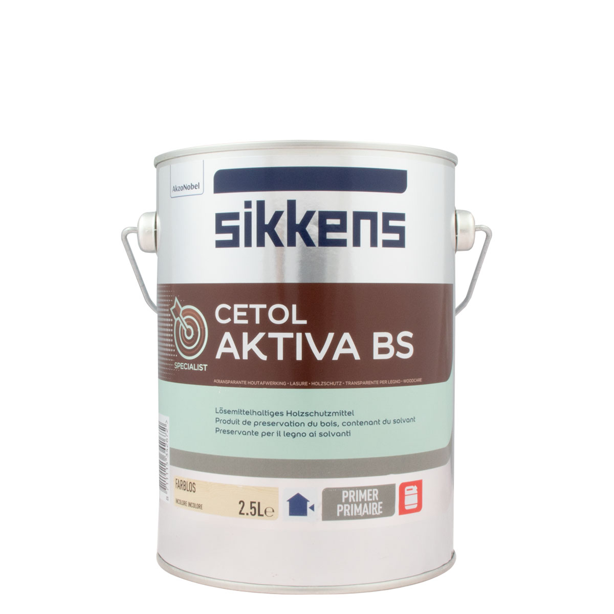 Sikkens Cetol Aktiva BS 2,5L Holzschutz , Grundierung