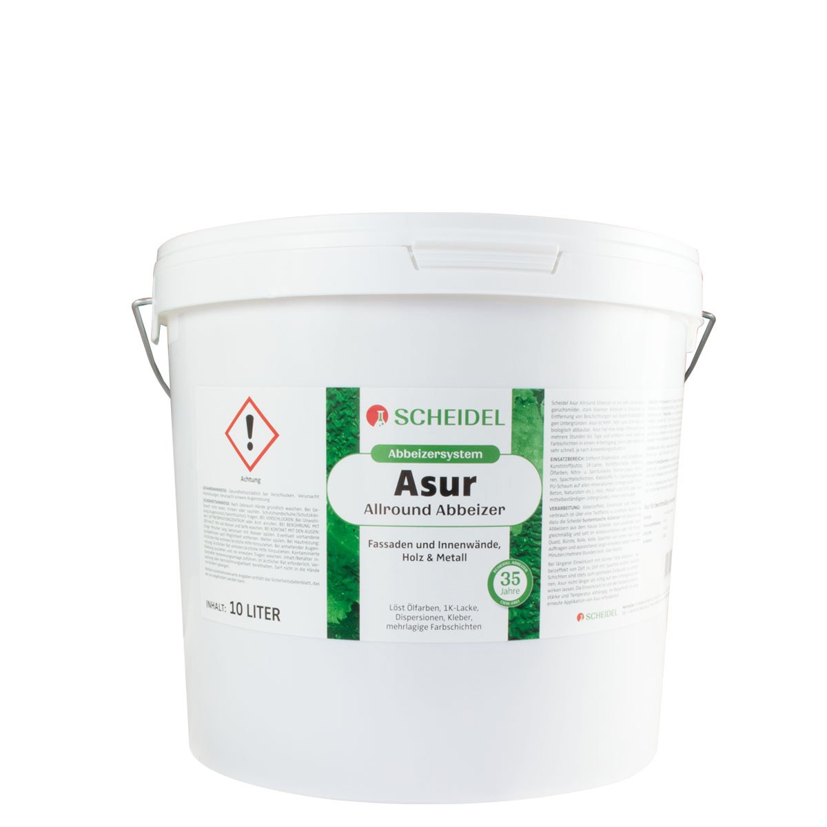 Scheidel Asur Allround Abbeizer 10l, Lackentferner, Farbentferner