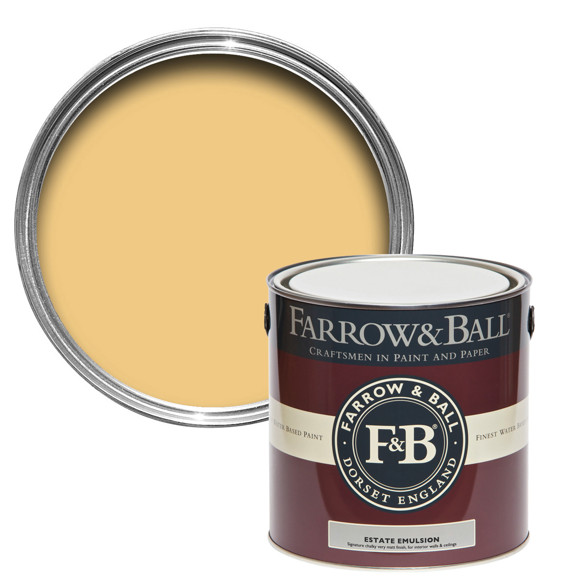 Farrow & Ball Estate Emulsion 2,5L Yellow Ground No. 218, Wandfarbe