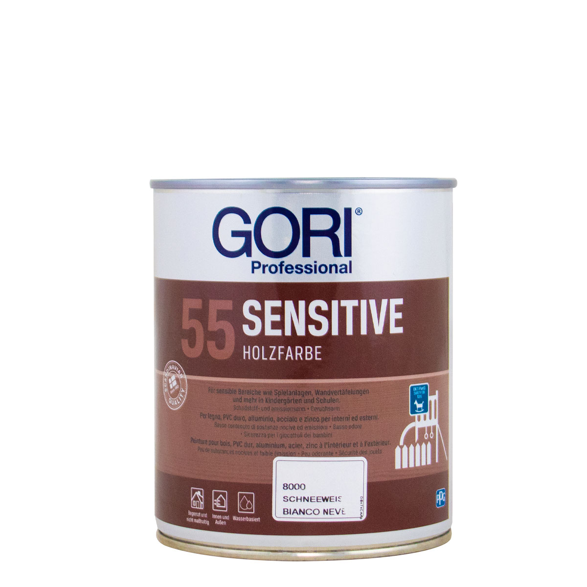 Gori_55_sensitive_holzfarbe_0,75l_schneeweiss_groß
