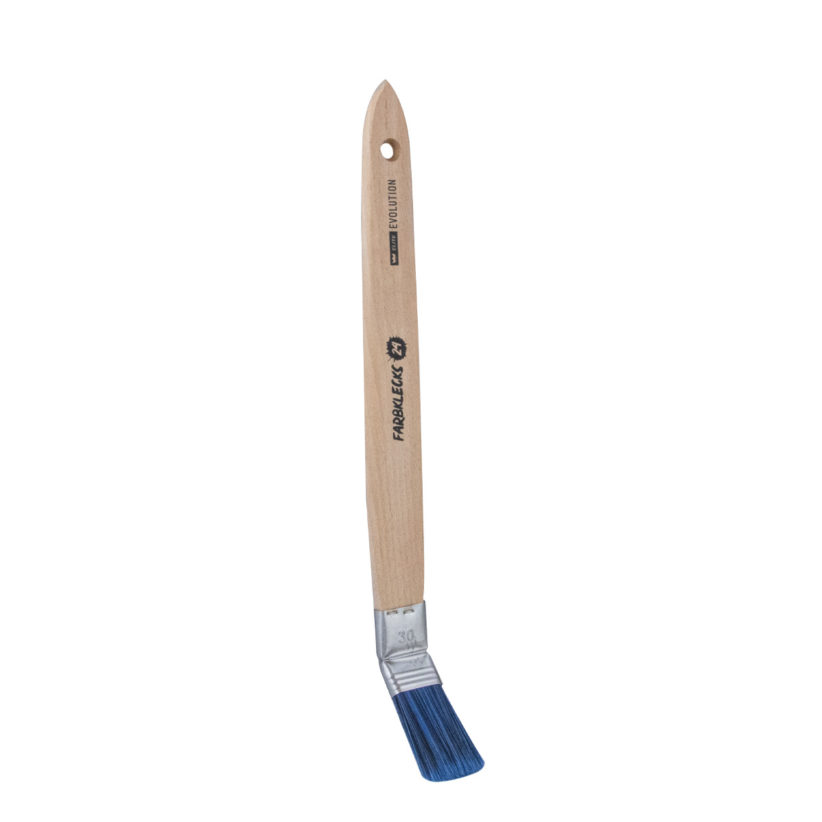 Mako Lack-Plattpinsel Elite Evo gebogen 30mm, Pinsel für alle Lacke