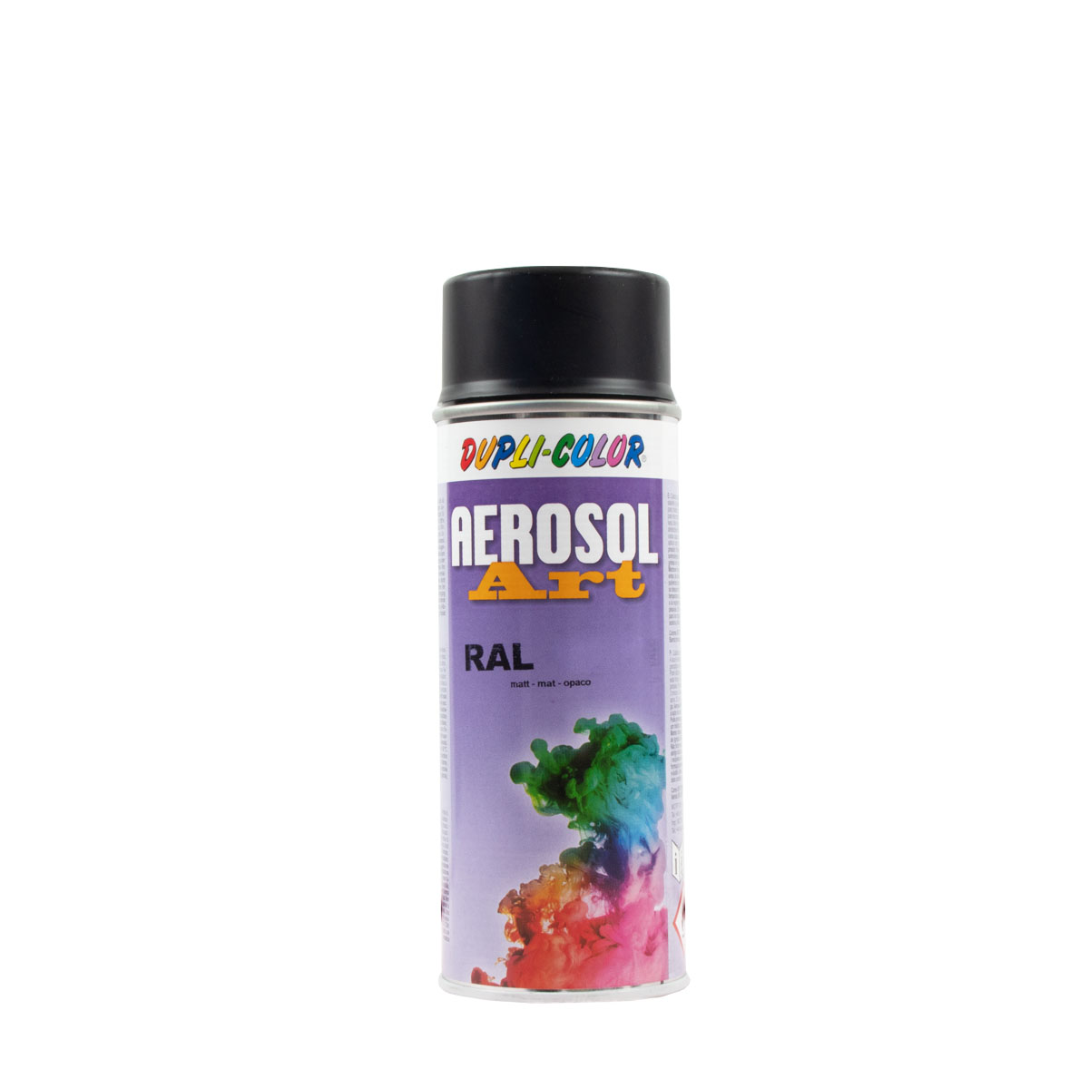 Dupli Color Aerosol Art Sprühlack 400ml RAL 9005 tiefschwarz matt, Buntlack, Sprühdose