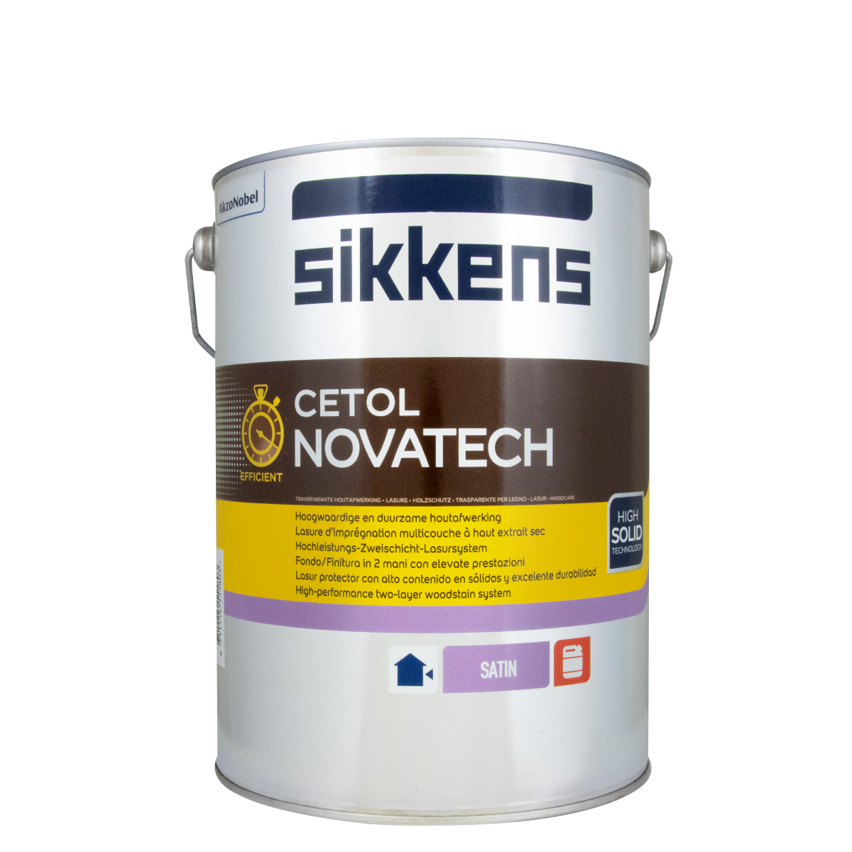 Sikkens Cetol Novatech kiefer 077 5L, High-Solid Lasur, Holzlasur