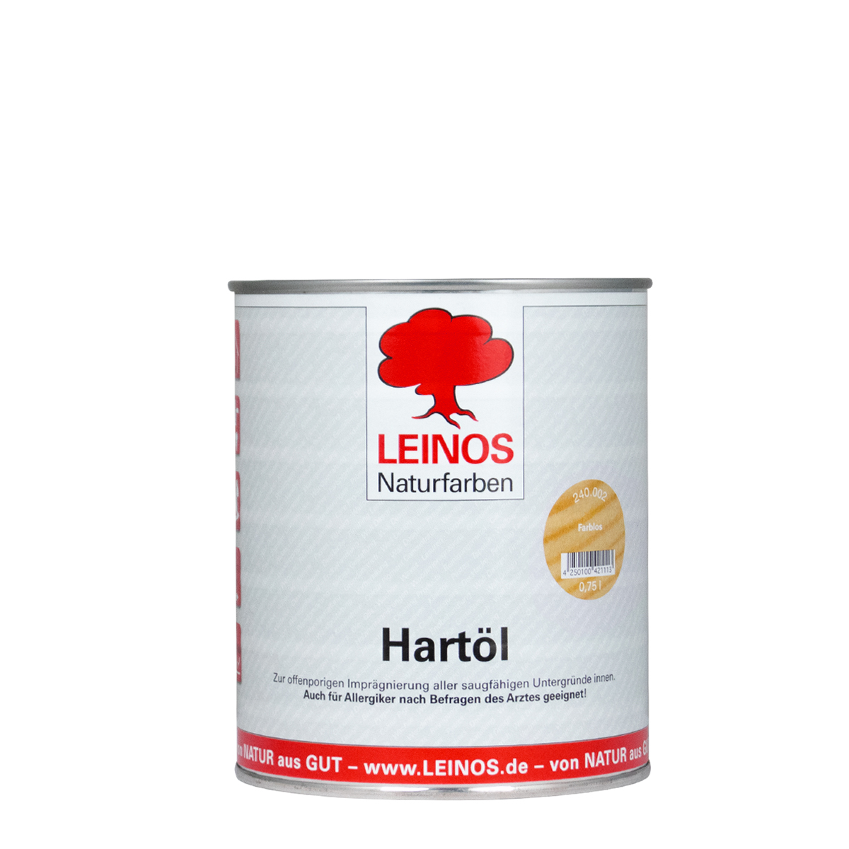 Leinos Hartöl 240 farblos 0,75L, Holzöl, Arbeitsplattenöl