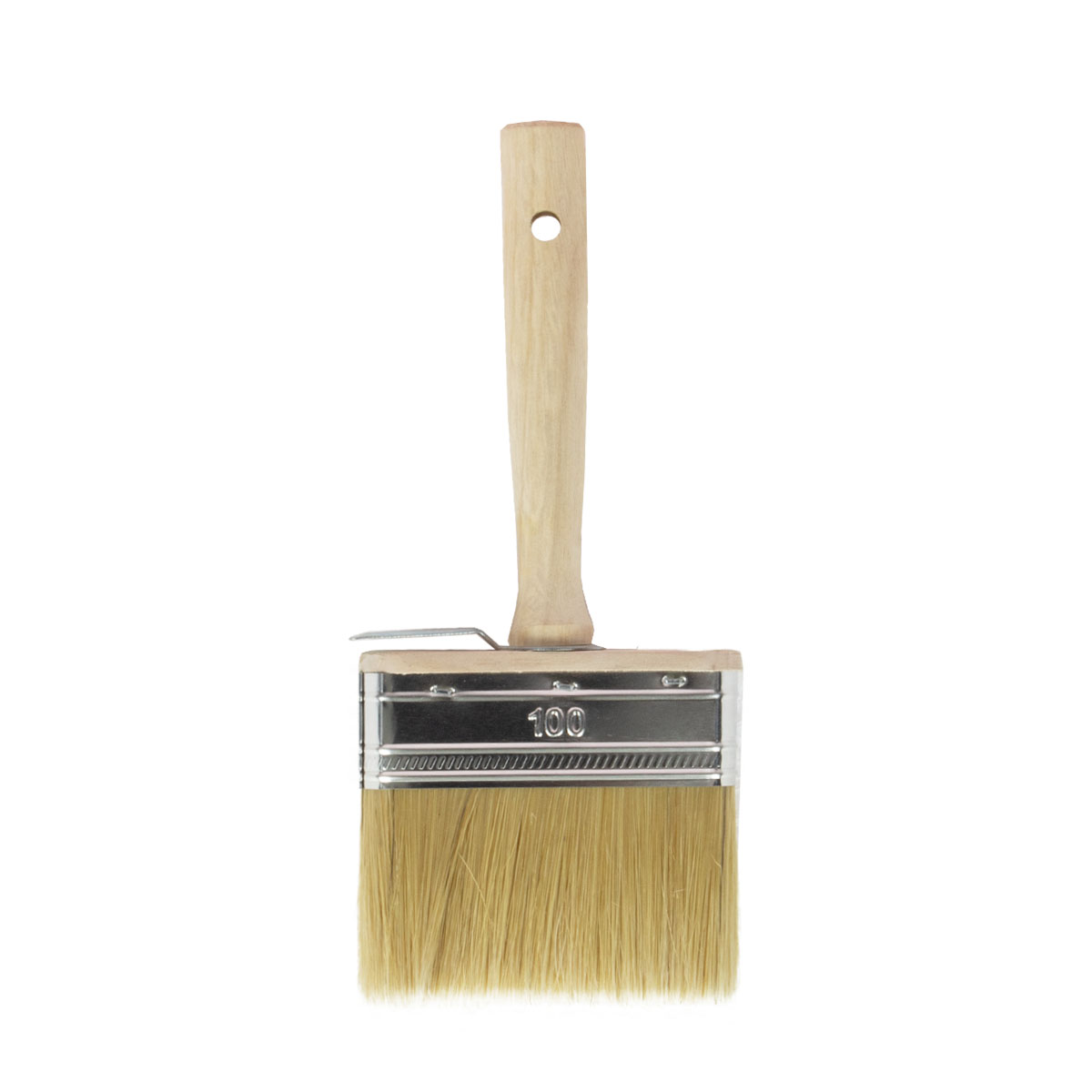 Premium Lasur-Flächenstreicher 120mm , dunkle Borsten, Malerpinsel, Lasurpinsel