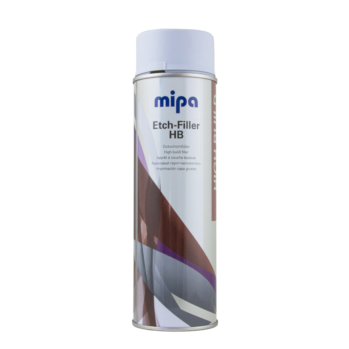 Mipa Etch-Filler HB Spray 500ml hellgrau (ca. RAL7040), Korrosionsschutz Grundierung, Rostschutz