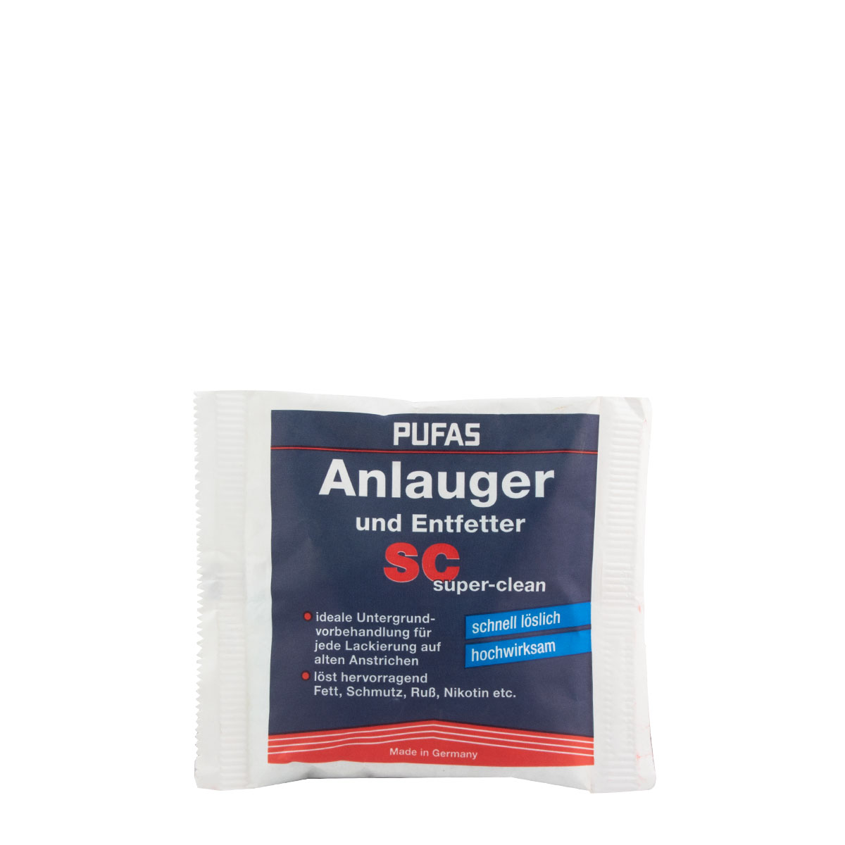 Pufas Anlauger und Entfetter SC 100g super-clean, hochwirksamer Reiniger, Nikotinreiniger