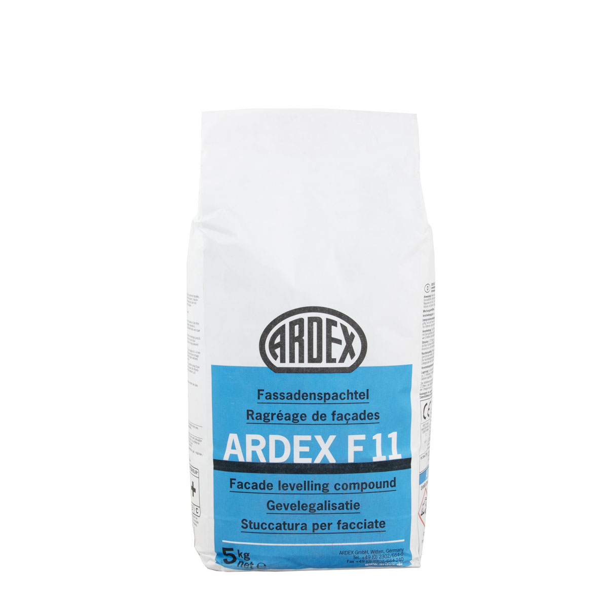 Ardex F 11 Fassadenspachtel 5kg für Innen und Außen