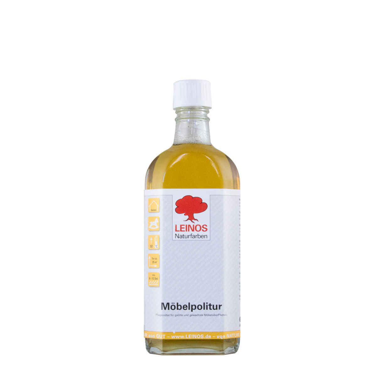 Leinos Möbelpolitur 910 250ml farblos, Politur, Pflegemittel