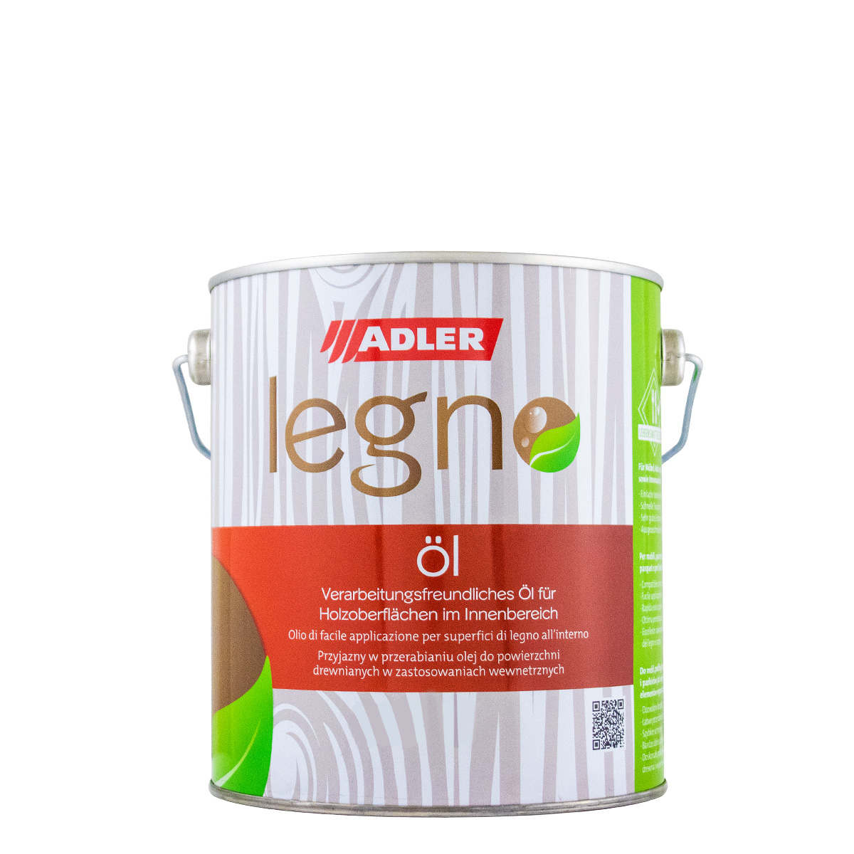 Adler Legno Öl 2,5L farblos, universelles Holzöl für Innen