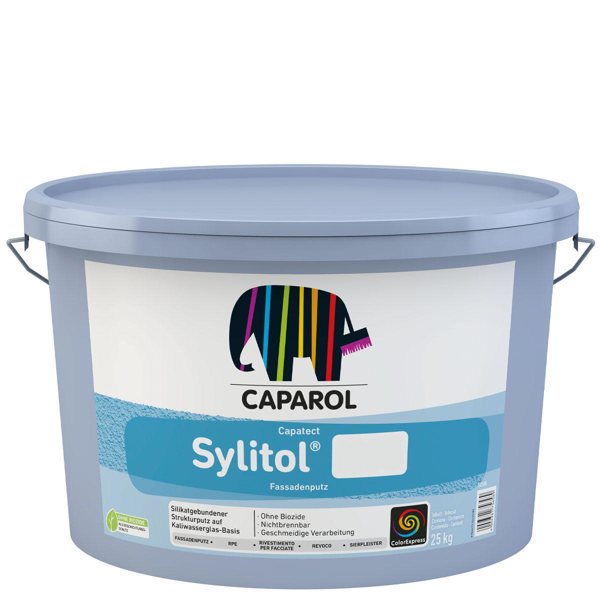 Caparol Capatect Sylitol Fassadenputz K15 (1,5 mm) 25kg weiß, Außenputz, Strukturputz
