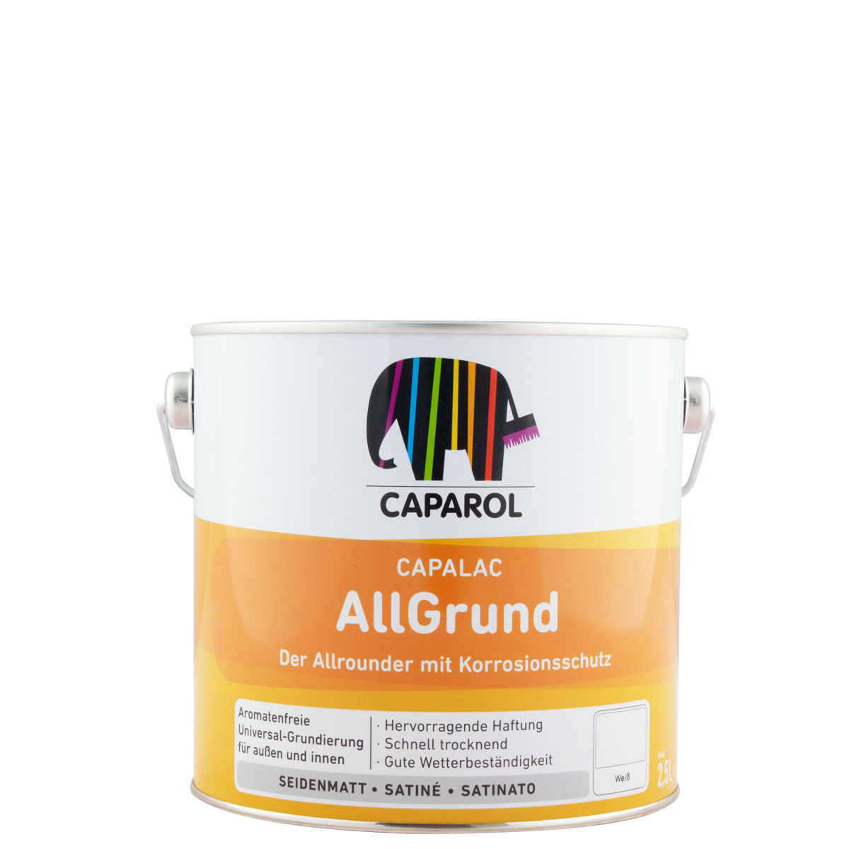 Caparol Capalac AllGrund 2,5L weiß, Grundierung, Haftgrundierung