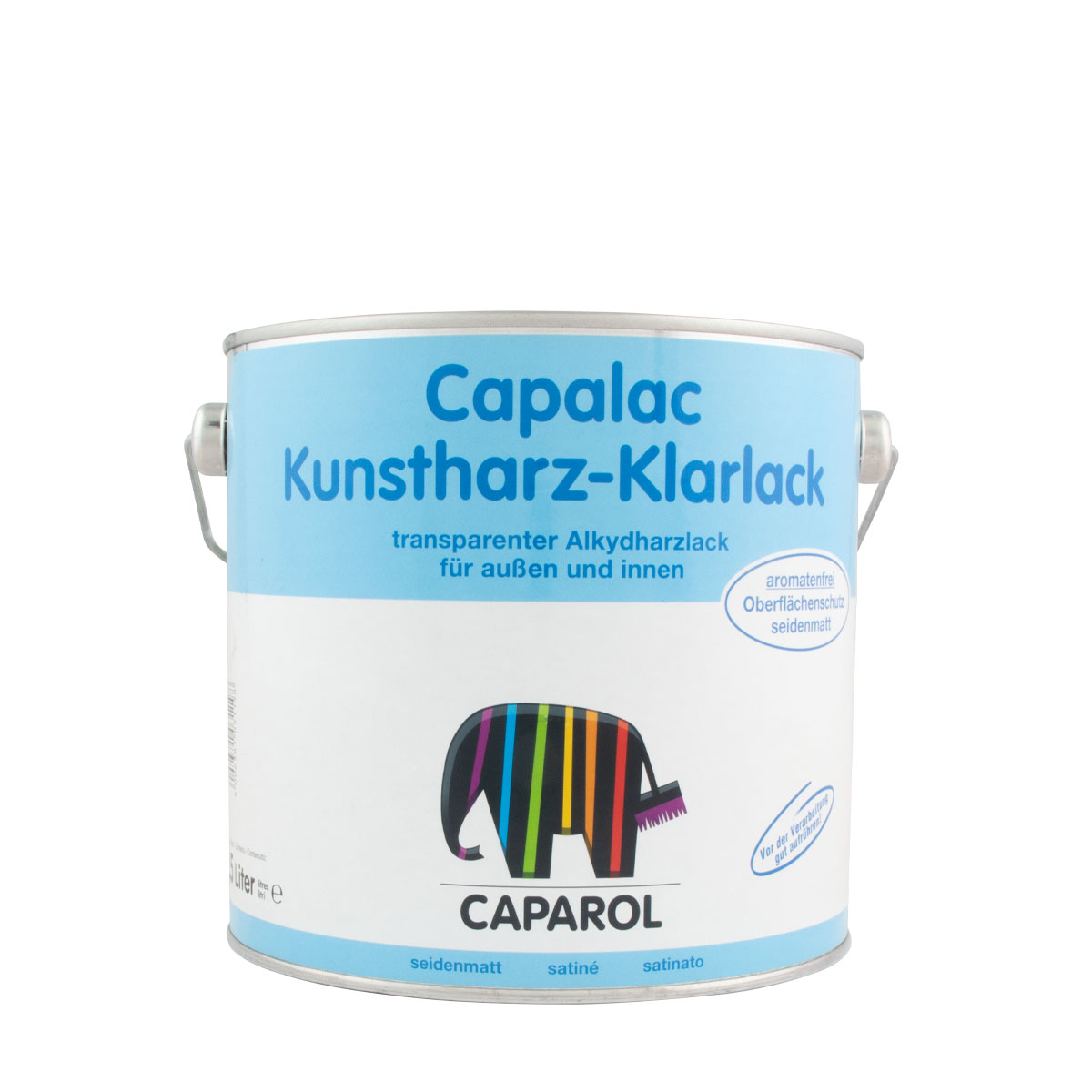 Caparol Capalac Kunstharz Klarlack 2,5L farblos, glänzend, Versiegelungslack