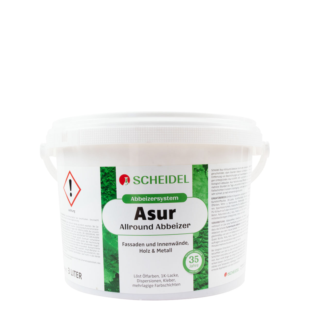 Scheidel Asur Allround Abbeizer 3L Lackentferner, Farbentferner