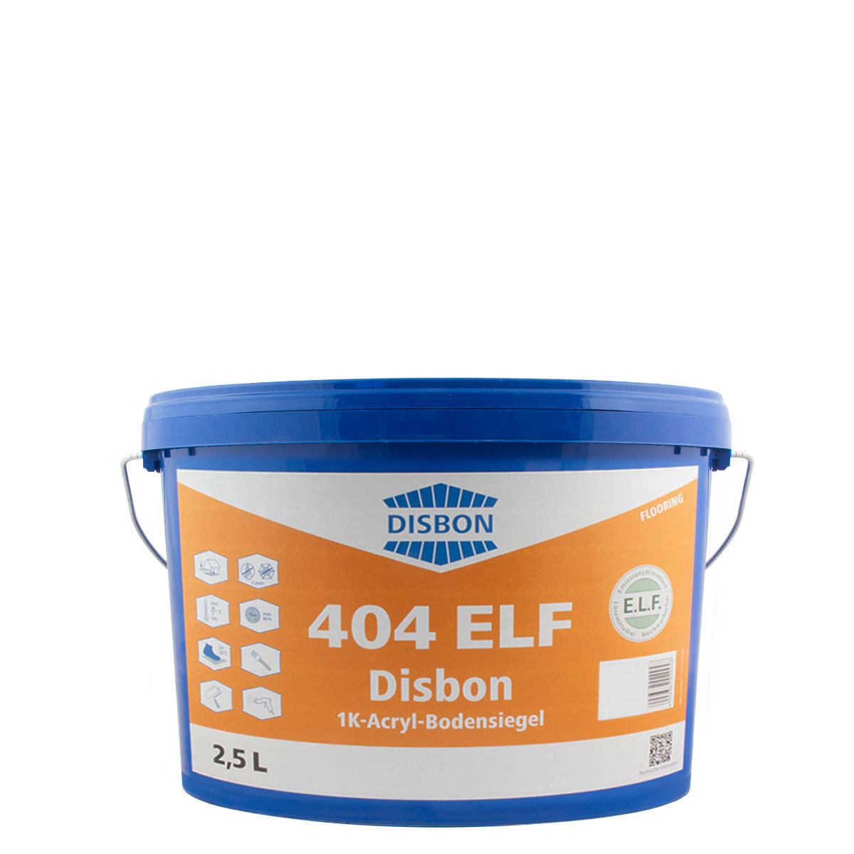 Caparol Disbon 404 12,5L betongrau, Bodensiegel, Acrylatbeschichtung
