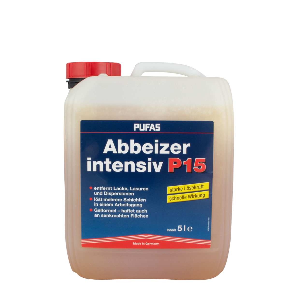 Pufas Abbeizer P15 5L, Lackentferner, Farbentferner