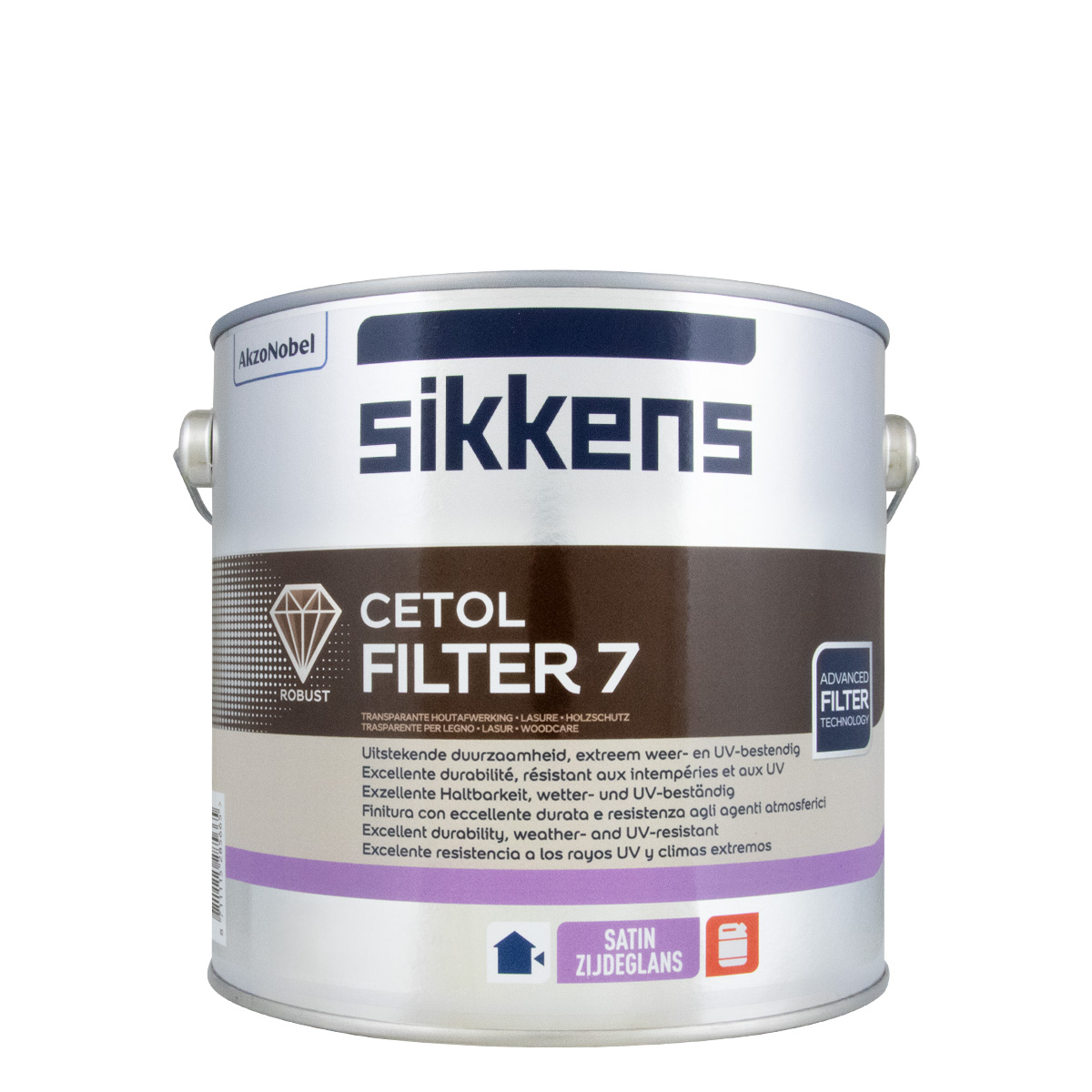 Sikkens Cetol Filter 7 kiefer 077 2,5L, Dickschichtlasur, Holzlasur