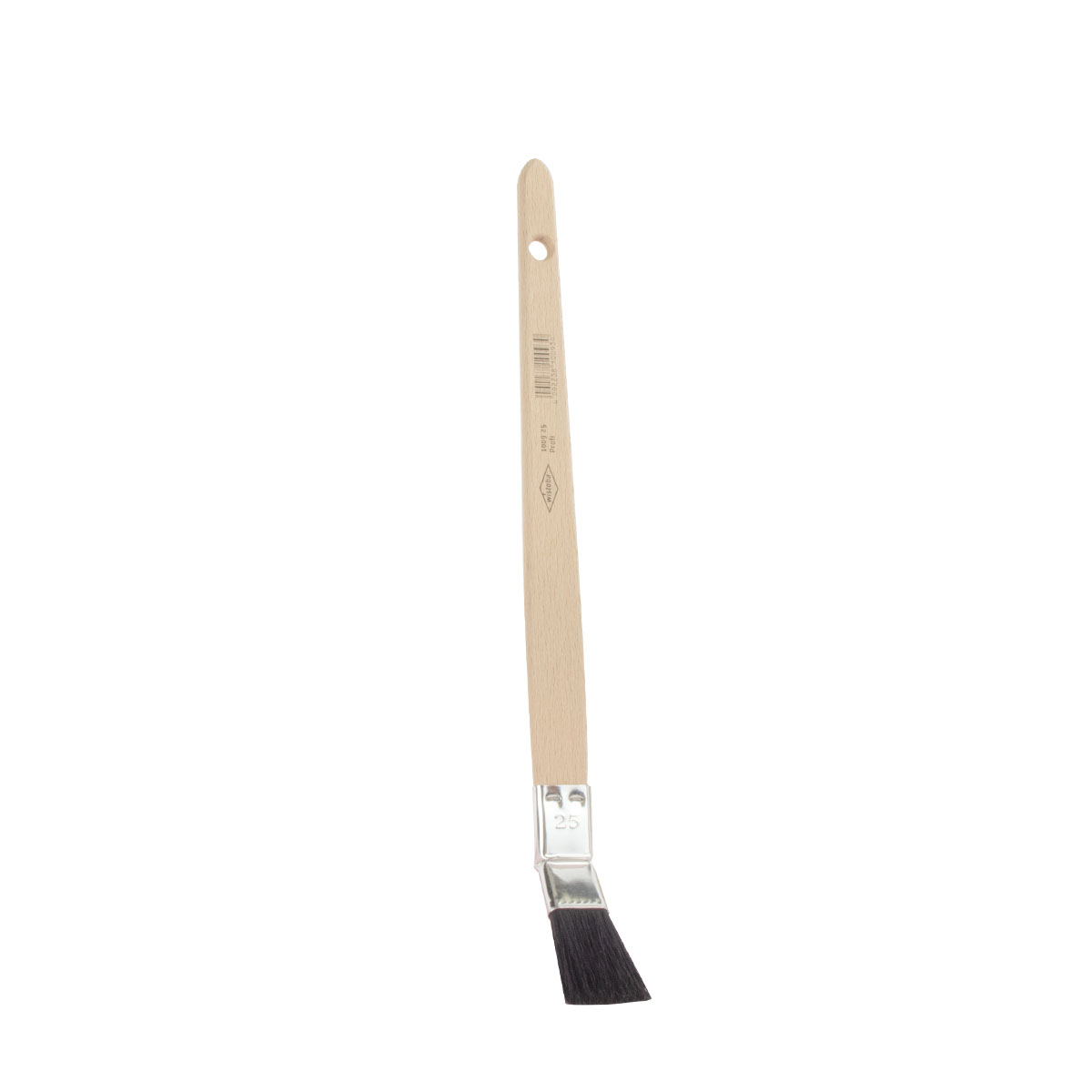 Wistoba Plattpinsel 1009.35 mm schwarze Chinaborsten gebogen