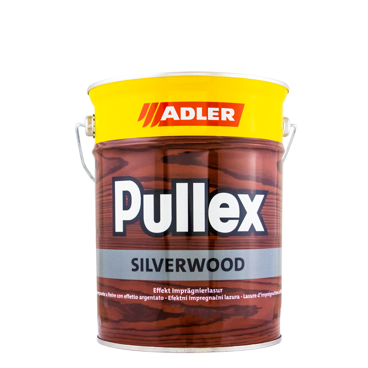 Adler Pullex Silverwood 5L graualuminium, Holzschutz Imprägnierlasur