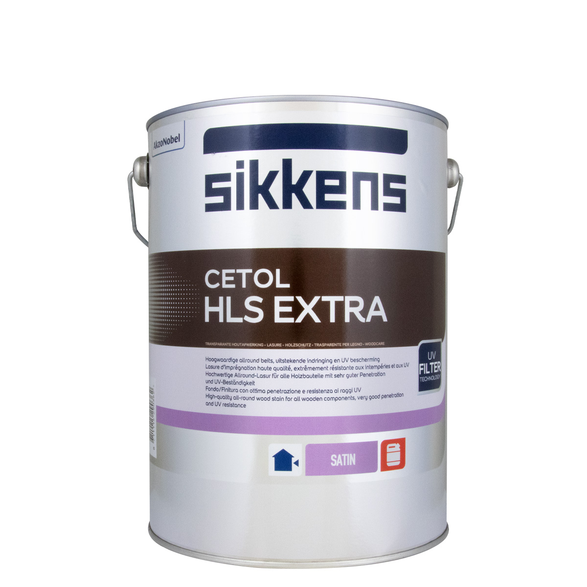 Sikkens Cetol HLS extra kiefer 077 5L Holzschutzlasur, Holzlasur außen