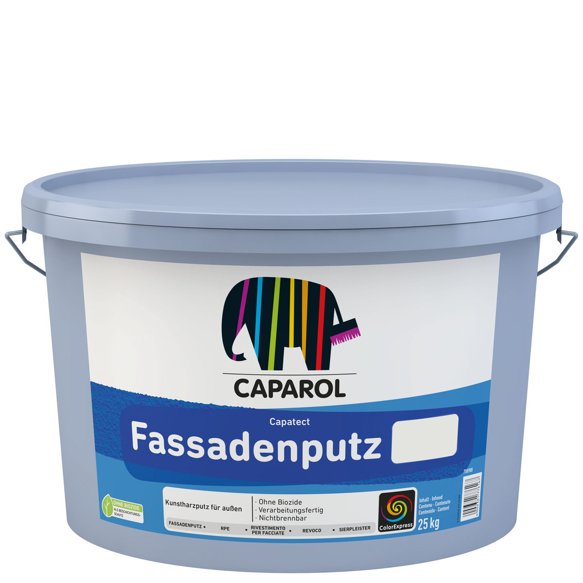 Caparol Capatect Fassadenputz K15 (1,5 mm) 25kg weiß, Außenputz, Strukturputz