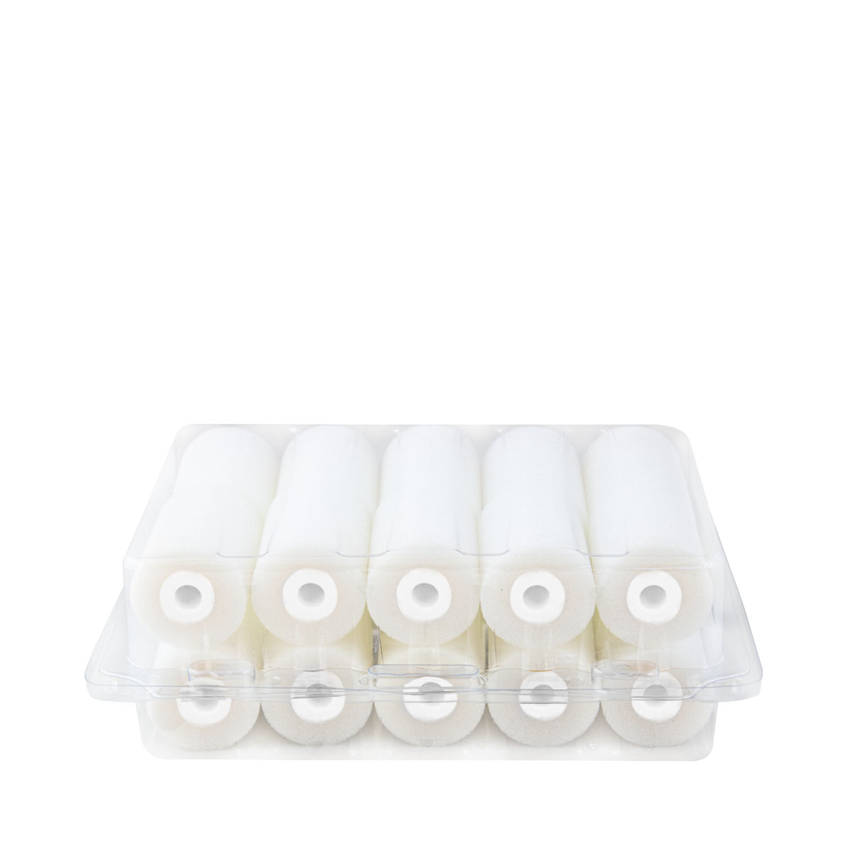 20x Schaumstoff Lackrolle 5cm superfein gerade, Lackierwalze, Malerrolle, Heizkörperwalze