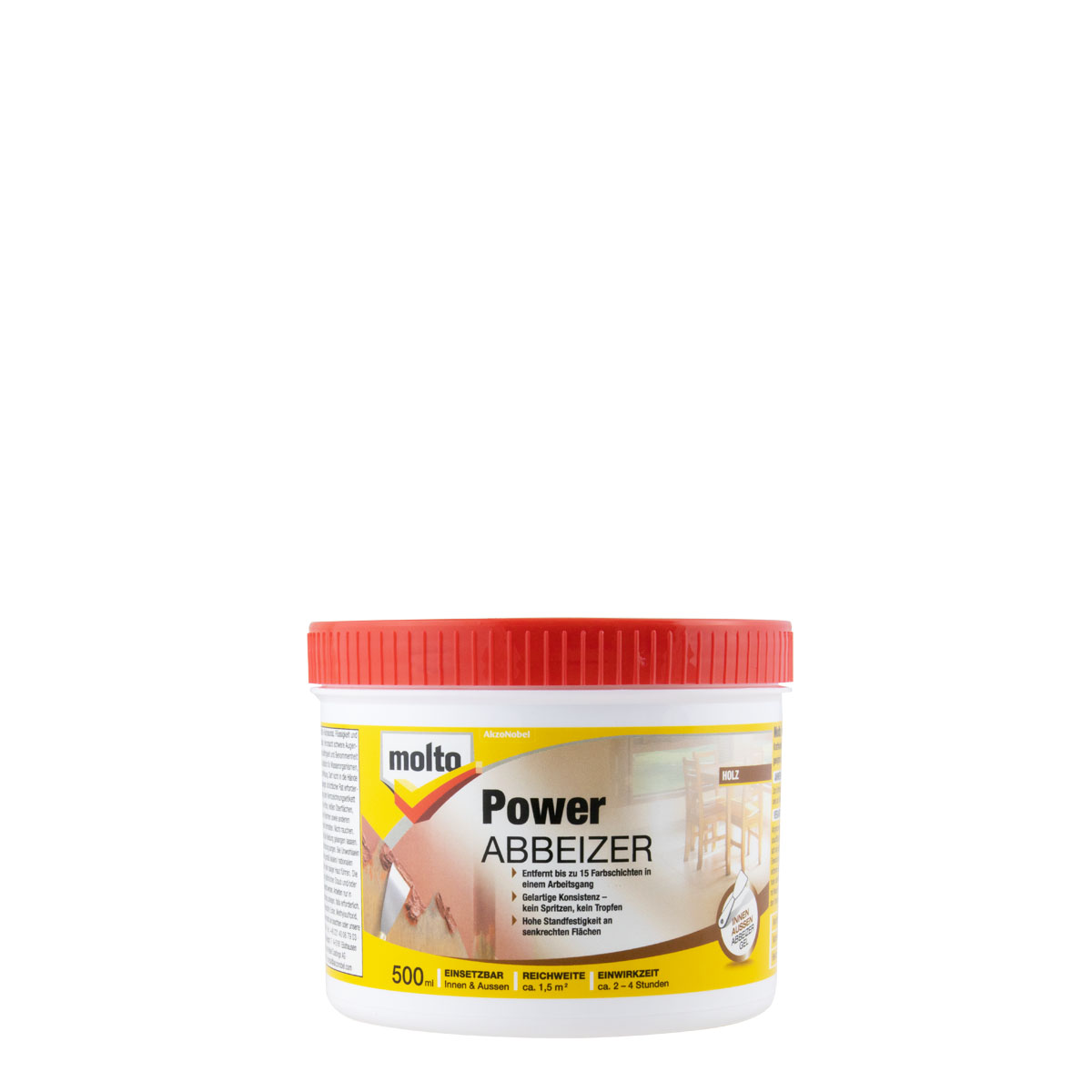 Molto Power Abbeizer 500ml, Lackentferner, Farbentferner